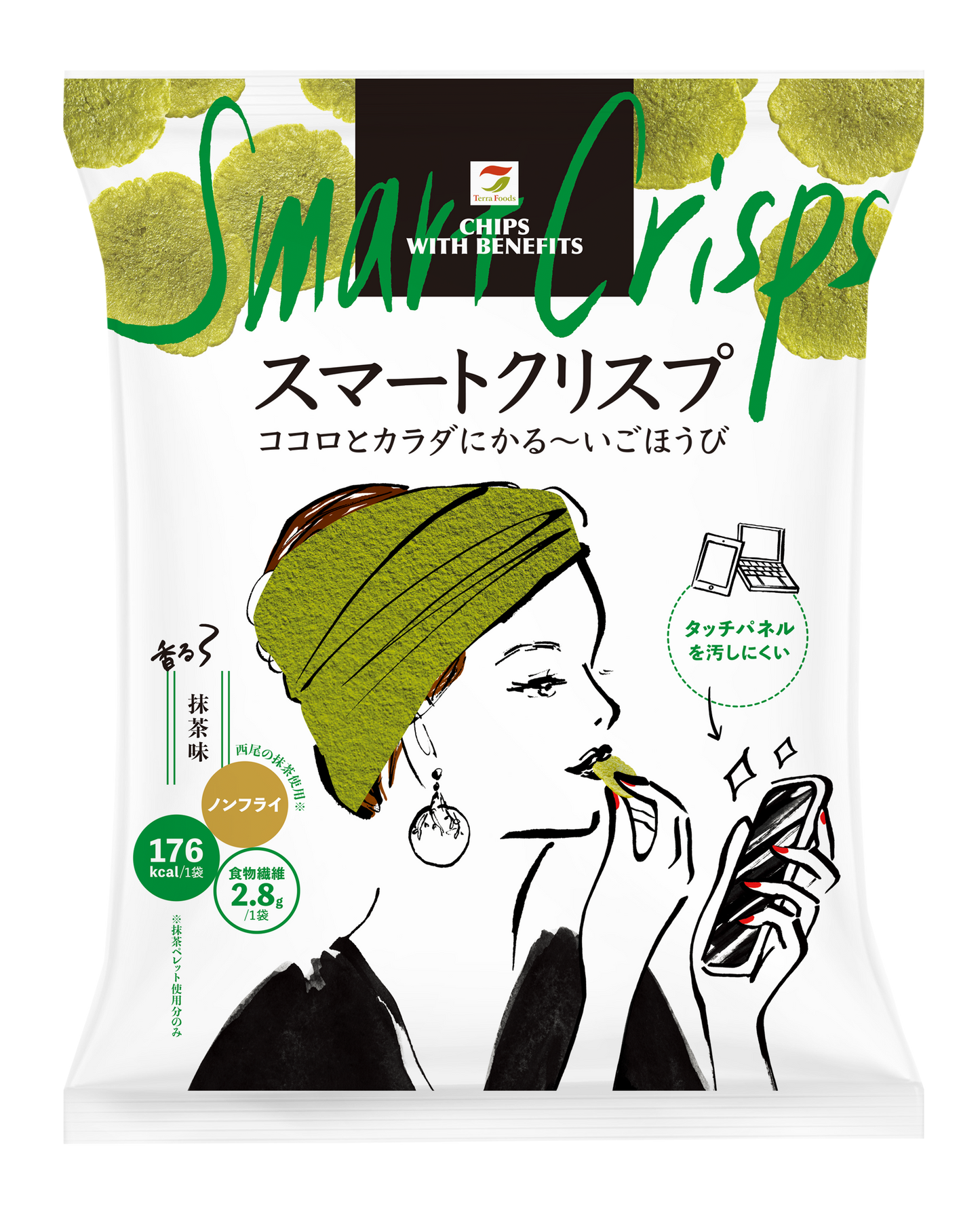 Smart Crisp 抹茶 12袋入り
